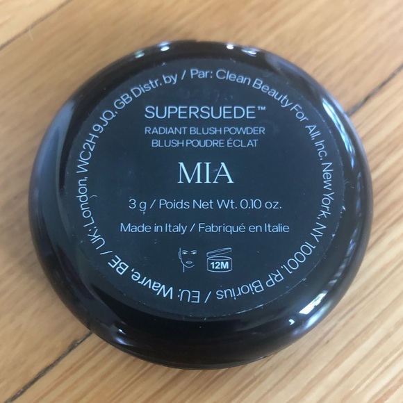 Saie - SuperSuede Talc-Free Powder Blush (Mia - soft rose) - Picture 3 of 6